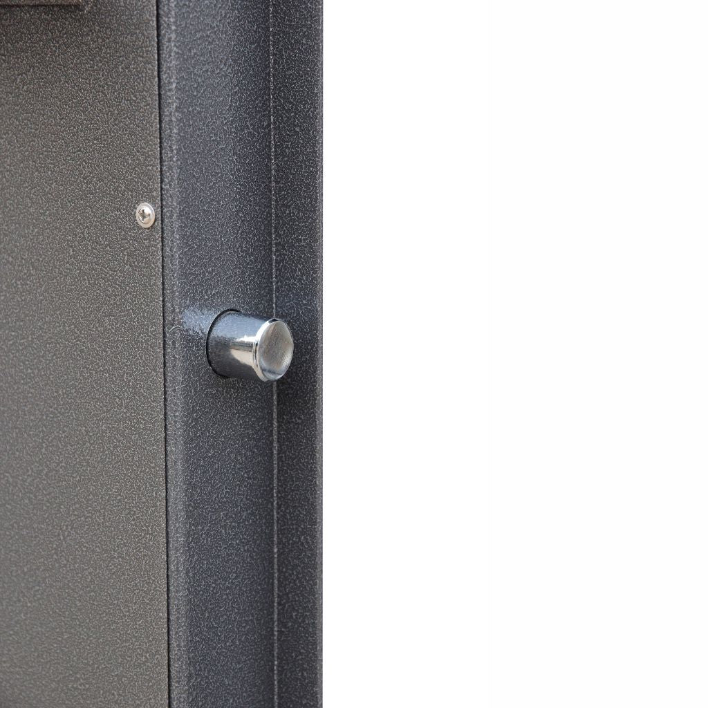 Phoenix Tucana GS8015K 3 Gun Safe – Heavy-Duty Steel Cabinet with Internal Ammo Box, High-Security Key Lock, Police & EN14450 S1 Approved, Wall & Floor Mountable, Grey Finish