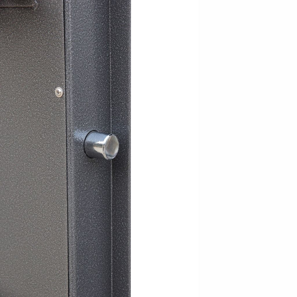 Phoenix Tucana GS8016K 5 Gun Safe – Heavy-Duty Steel Cabinet with Internal Ammo Box, High-Security Key Lock, Police & EN14450 S1 Approved, Wall & Floor Mountable, Grey Finish