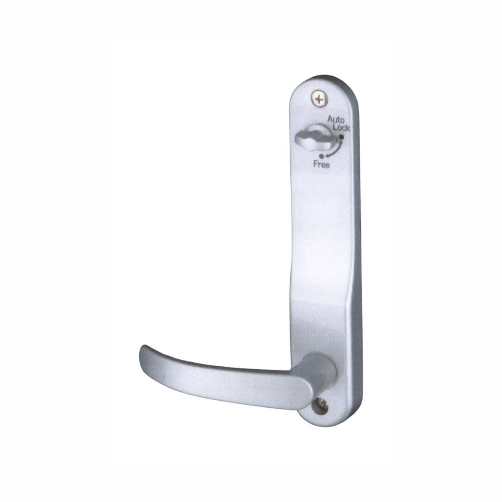 Keylex Mini Mk 2 Satin Chrome Standard Passage Lock - Mechanical Access Control, Secure Entry, No Wiring or Batteries, Compact Design for Commercial/Residential Use