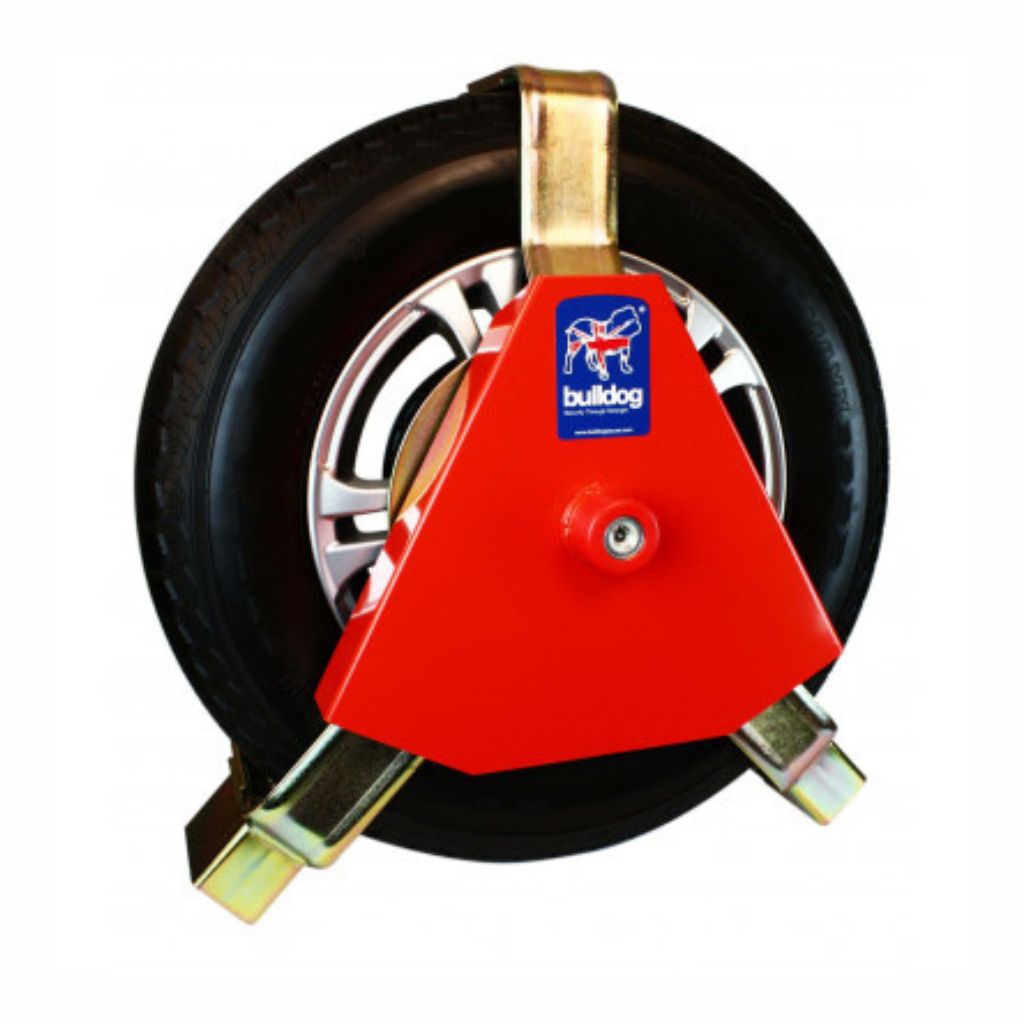 Bulldog CA2000C Centaur Wheel Clamp – Heavy-Duty, Adjustable, Sold Secure Gold, High-Security Lock, Fits 4x4s, Motorhomes & Vans (640-760mm Diameter, 175-260mm Depth)