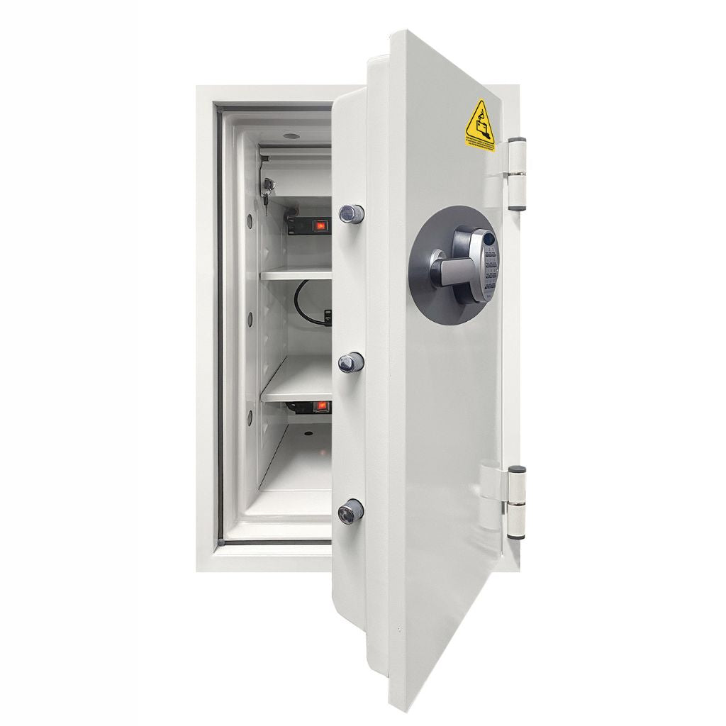 Phoenix BS0442E Battery Fighter Safe – Fireproof Lithium-Ion Battery Storage & Charging Cabinet, Electronic Lock, 90-Min Fire Protection, 84L, Secure & Impact Tested