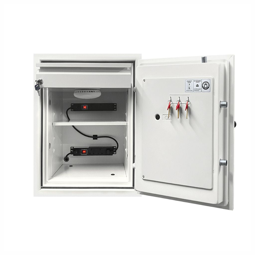 Phoenix BS0441E Battery Fighter Safe – Fireproof Lithium-Ion Battery Storage & Charging Cabinet, Electronic Lock, 90-Min Fire Protection, 63L, Secure & Impact Tested