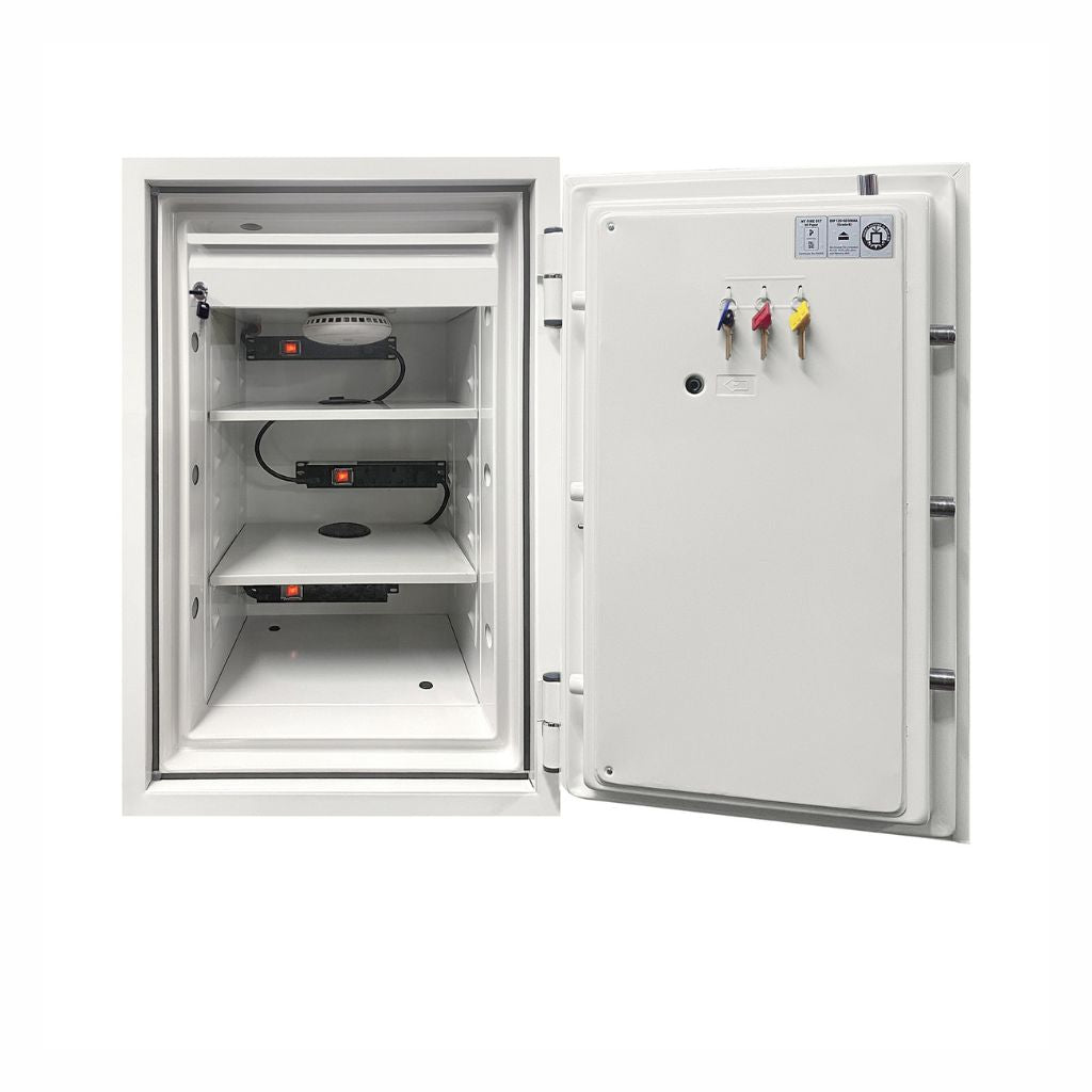 Phoenix BS0442E Battery Fighter Safe – Fireproof Lithium-Ion Battery Storage & Charging Cabinet, Electronic Lock, 90-Min Fire Protection, 84L, Secure & Impact Tested