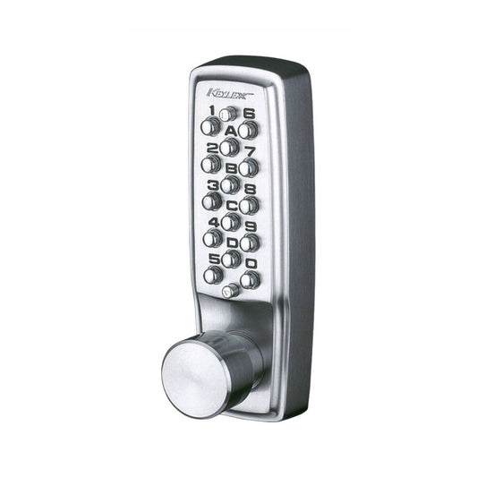 Keylex 2100SC 60mm Backset Passage Lock - Security Door Lock, Internal Use, Non-Latching, Commercial/Residential