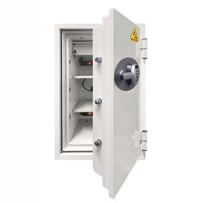 Phoenix BS0442E Battery Fighter Safe – Fireproof Lithium-Ion Battery Storage & Charging Cabinet, Electronic Lock, 90-Min Fire Protection, 84L, Secure & Impact Tested