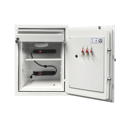 Phoenix BS0441F Battery Fighter Safe – Fireproof Lithium-Ion Battery Storage & Charging Cabinet, Fingerprint Lock, 90-Min Fire Protection, 63L, Secure & Impact Tested