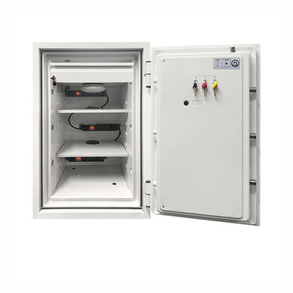 Phoenix BS0442E Battery Fighter Safe – Fireproof Lithium-Ion Battery Storage & Charging Cabinet, Electronic Lock, 90-Min Fire Protection, 84L, Secure & Impact Tested